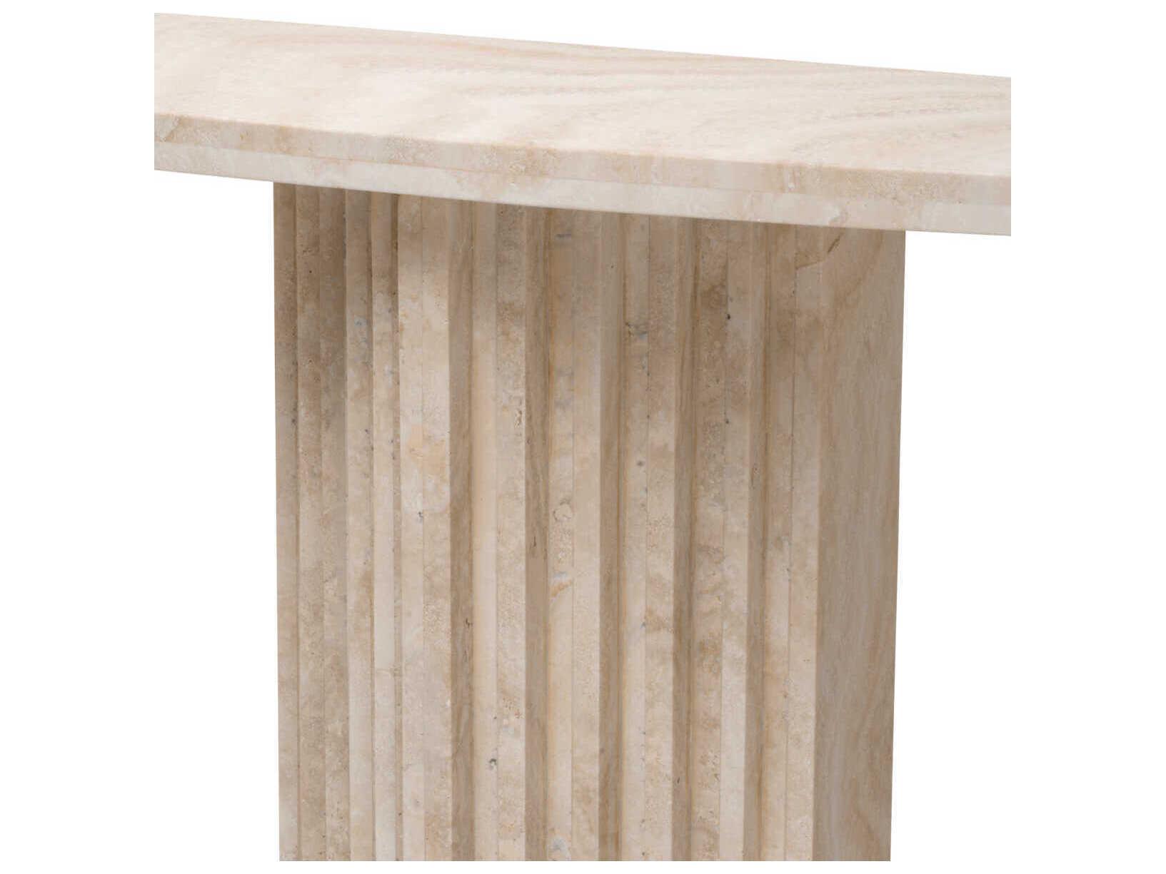 Eichholtz Atzaro Travertine Console Table