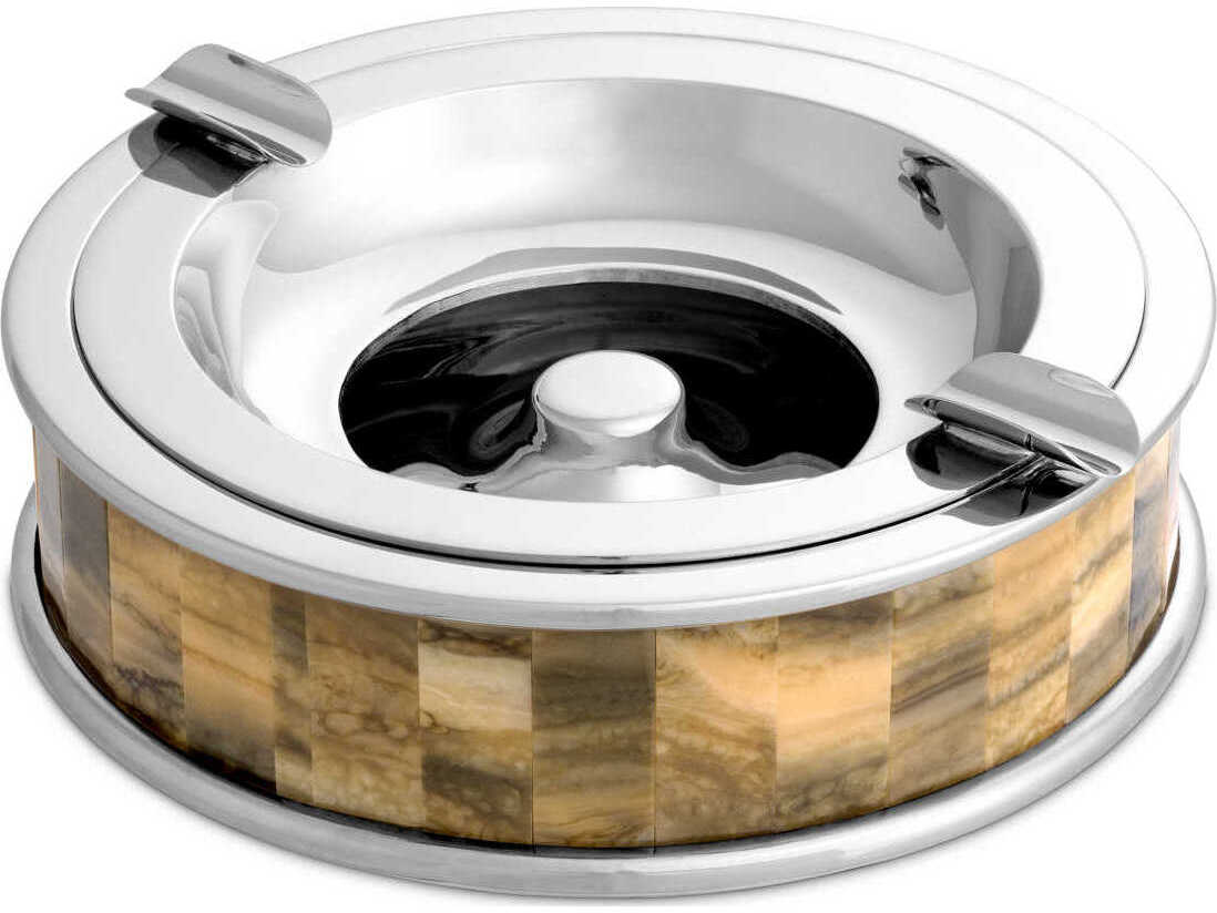 Eichholtz Bonham Nickel Ashtray