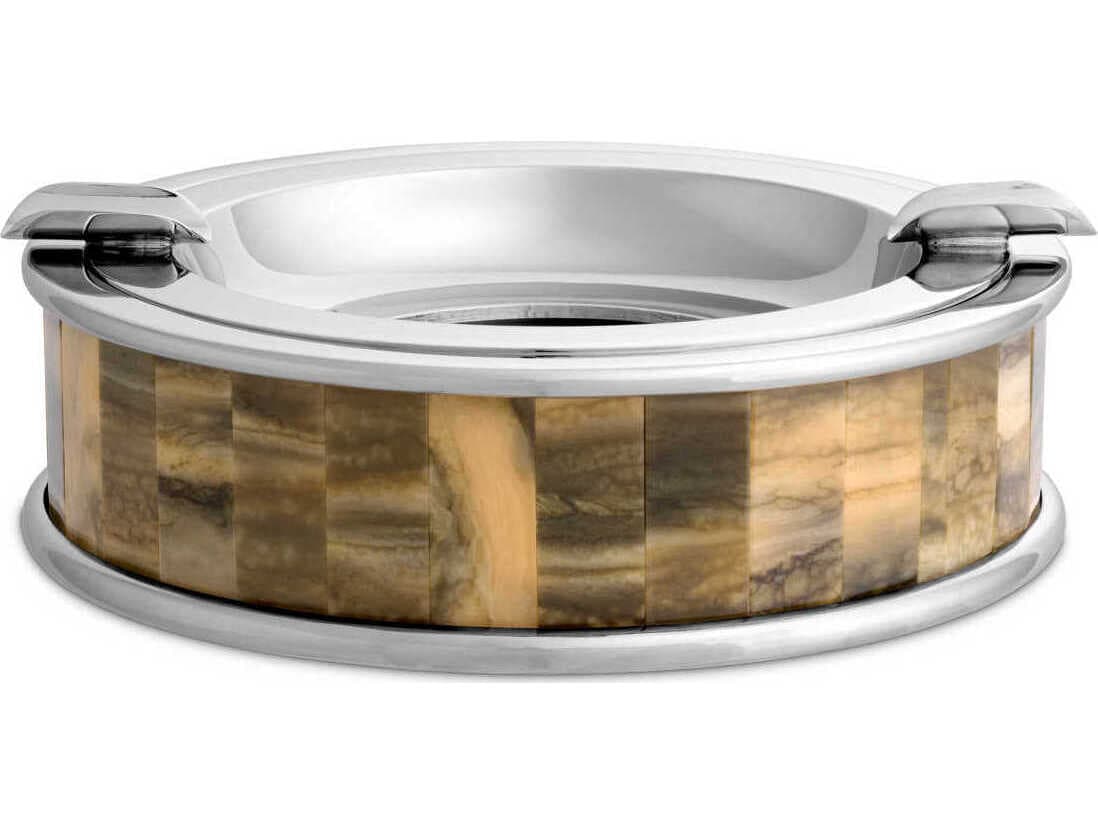 Eichholtz Bonham Nickel Ashtray