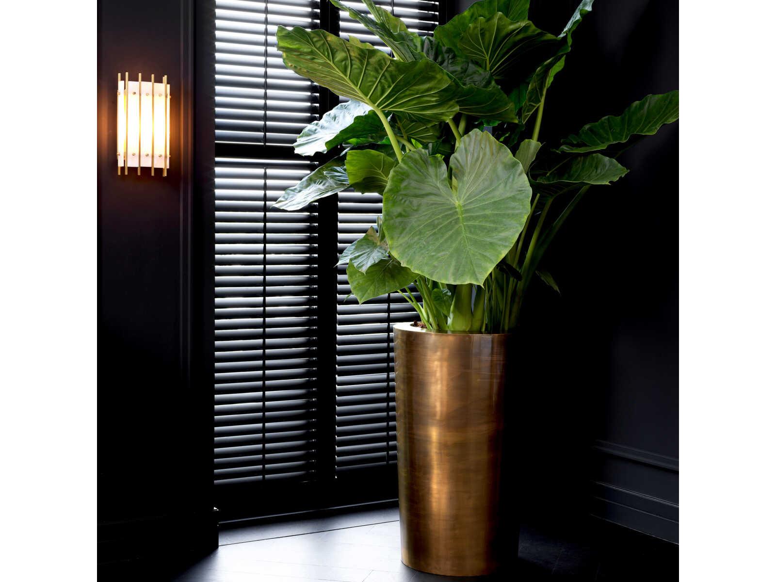 Eichholtz Maddox Vintage Brass Planter