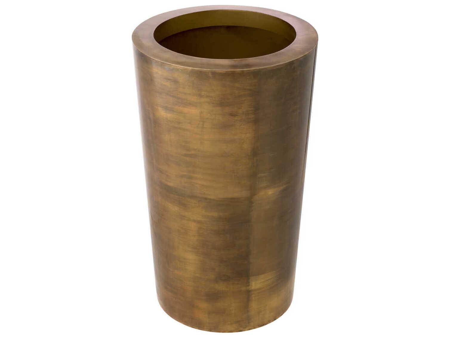 Eichholtz Maddox Vintage Brass Planter