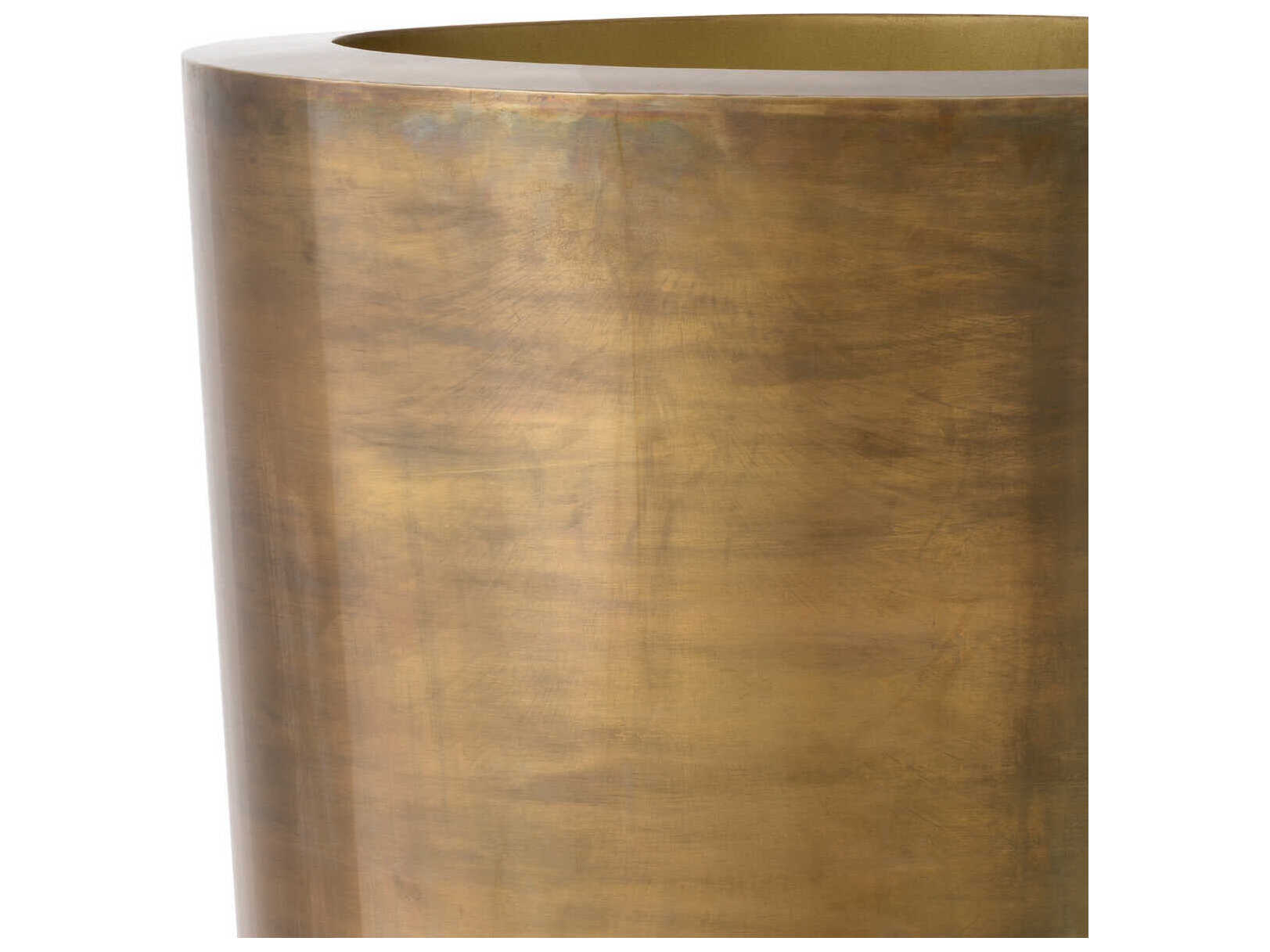 Eichholtz Maddox Vintage Brass Planter