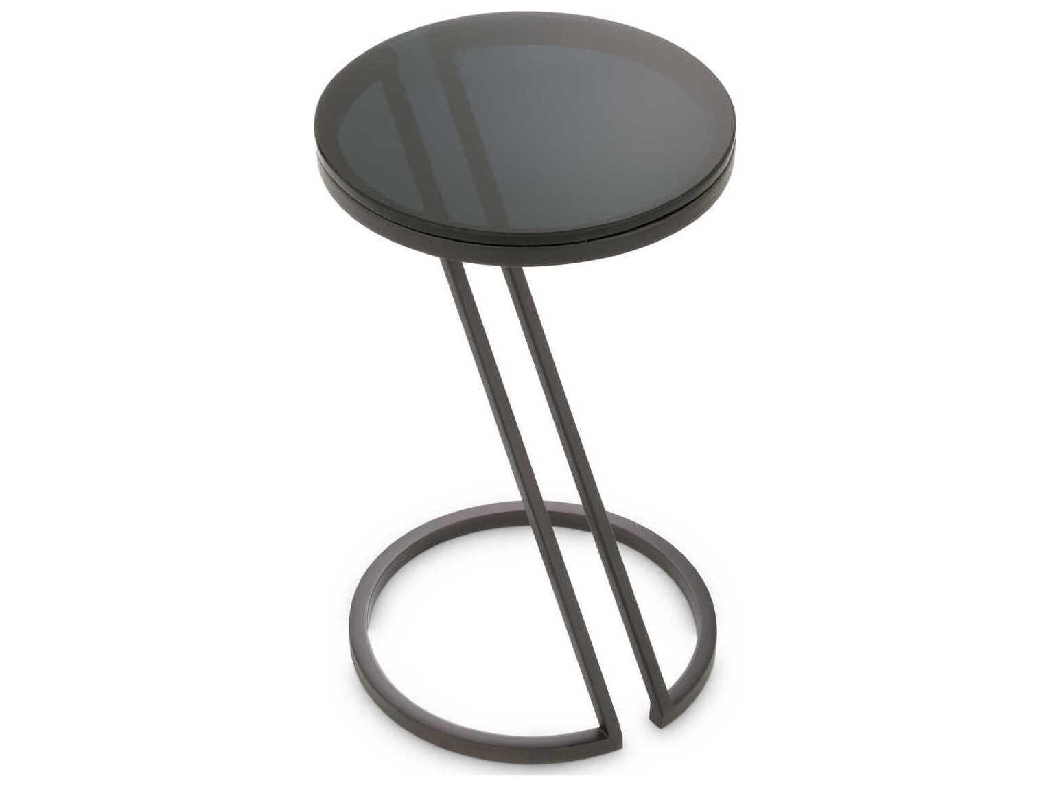 Eichholtz Falcone Gunmetal Side Table