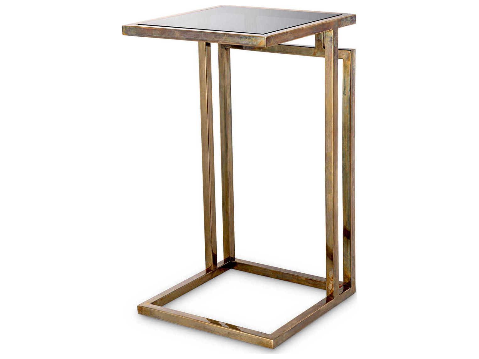 Eichholtz Marcus Vintage Brass Side Table