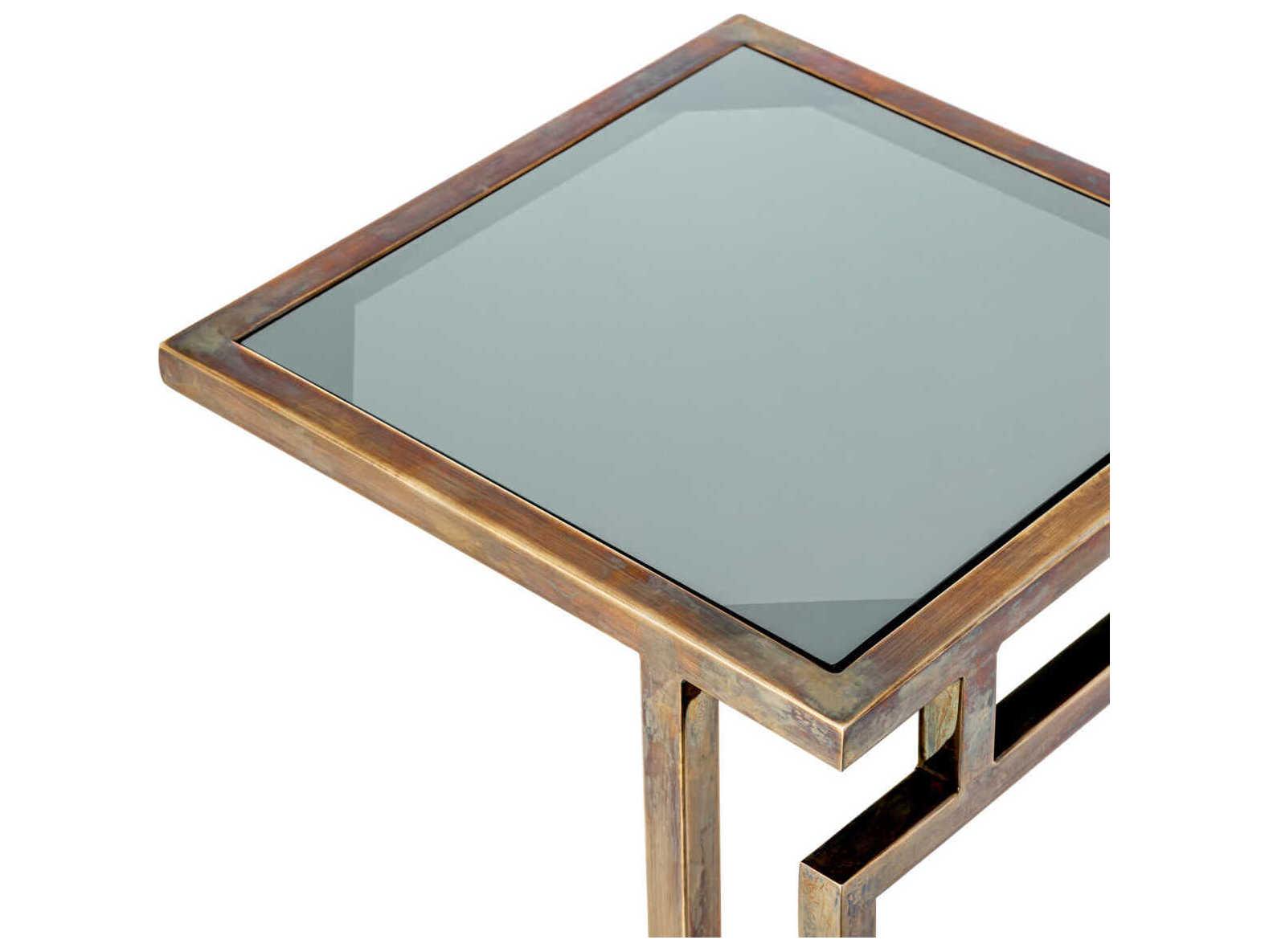 Eichholtz Marcus Vintage Brass Side Table