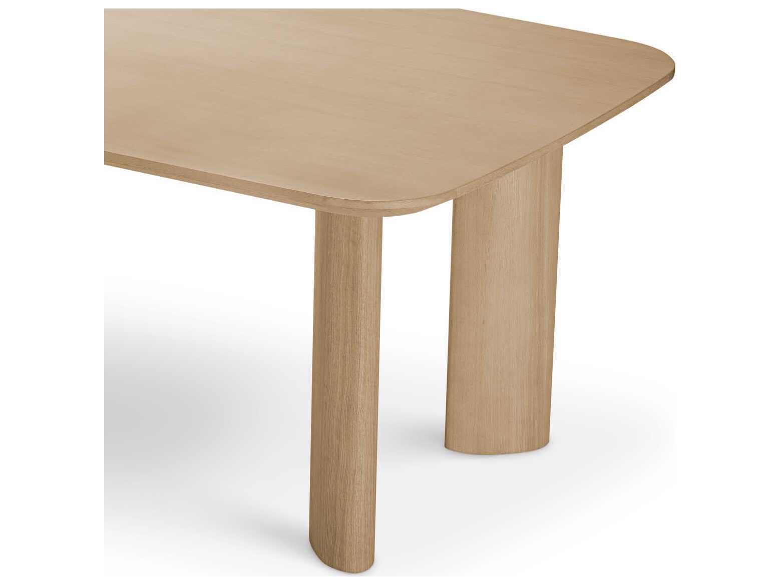 Eichholtz Harmonie L Natural Oak Veneer Dining Table