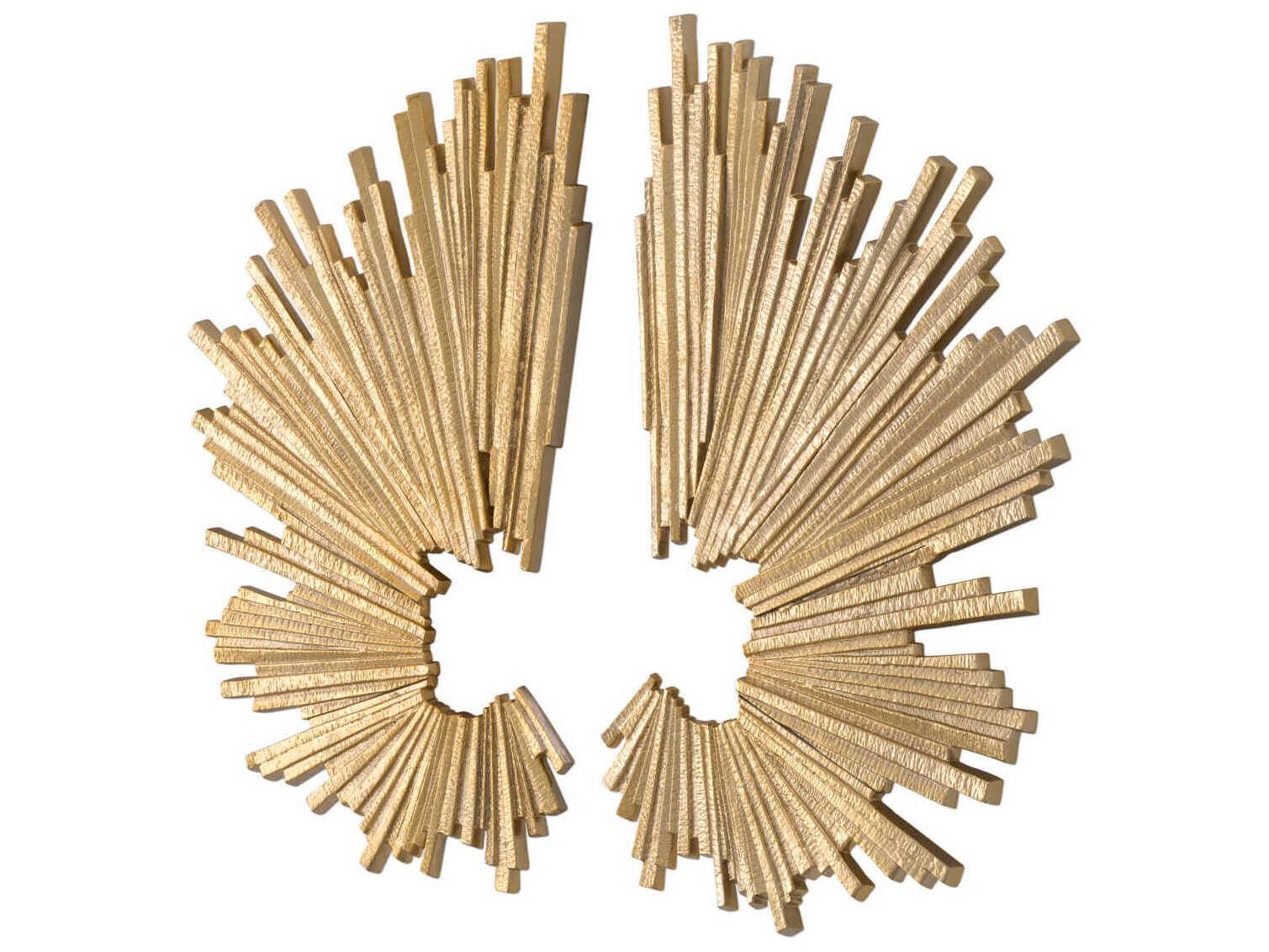 Eichholtz Bryant Gold Set of 2 Wall Object