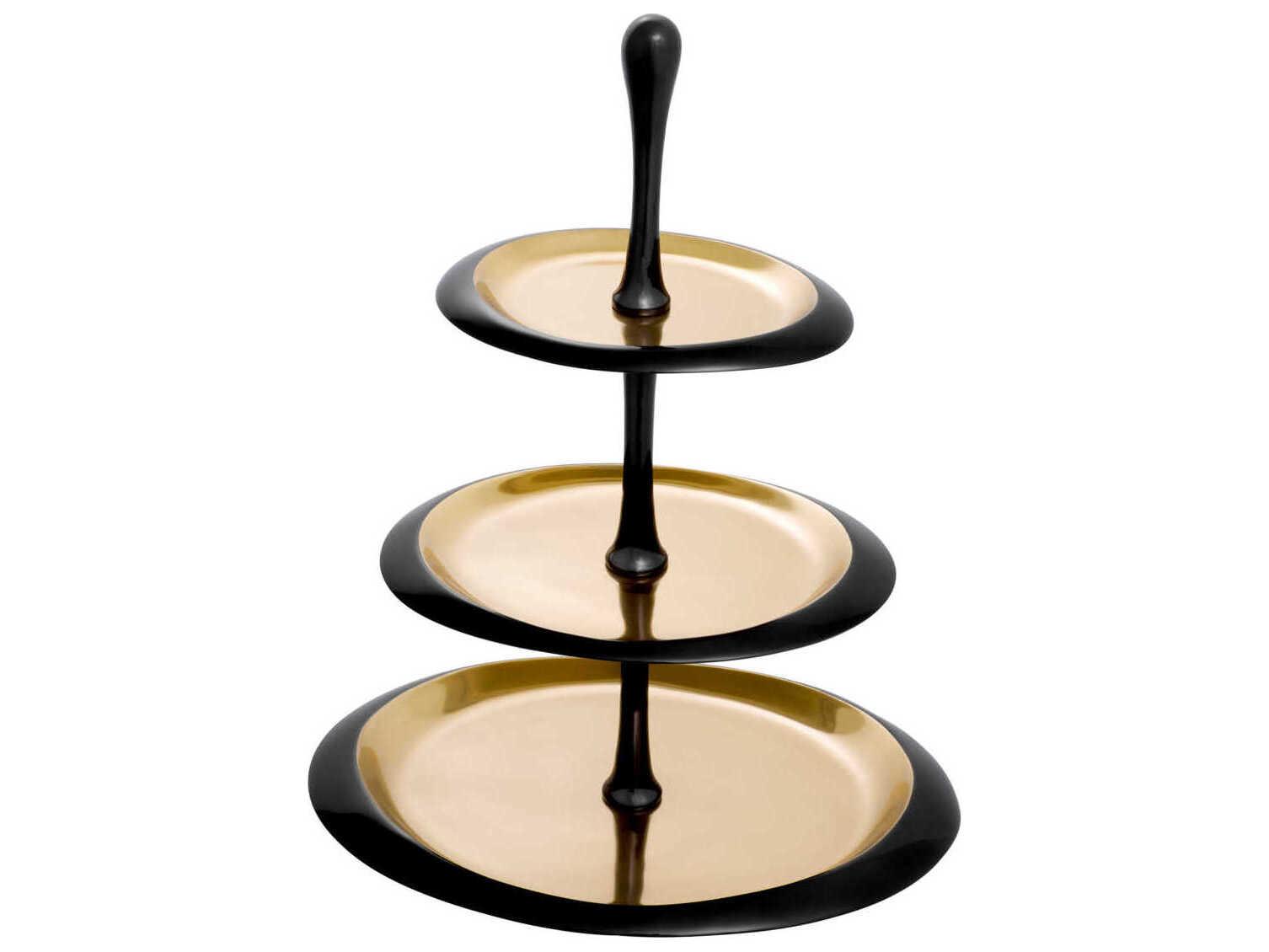 Eichholtz Gitano L Black Nickel Cake Standard