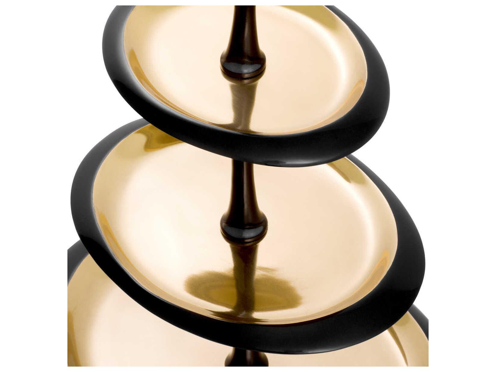 Eichholtz Gitano L Black Nickel Cake Standard