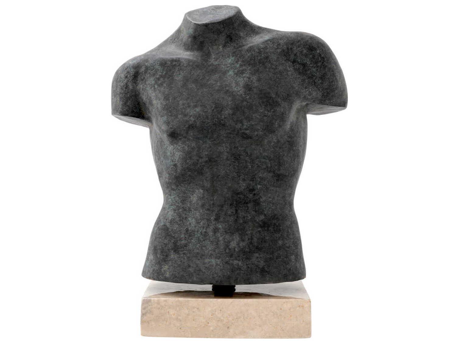 Eichholtz Antique Bronze Torso Aristo