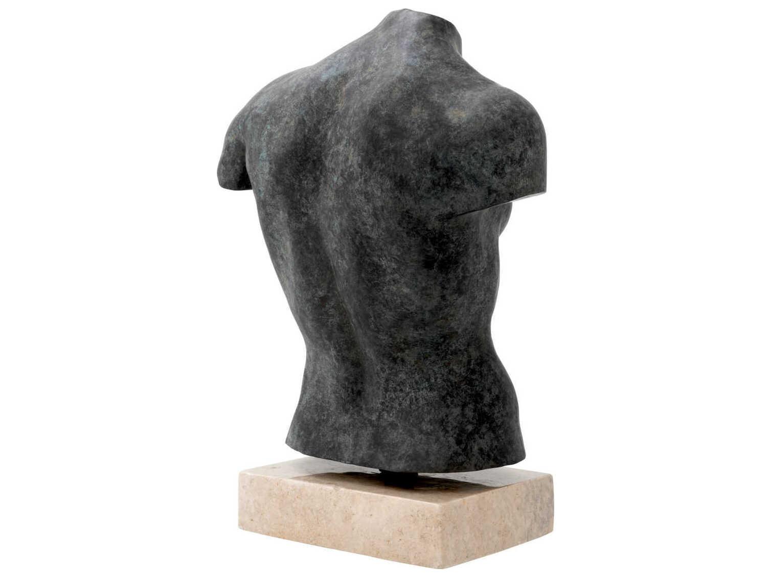 Eichholtz Antique Bronze Torso Aristo