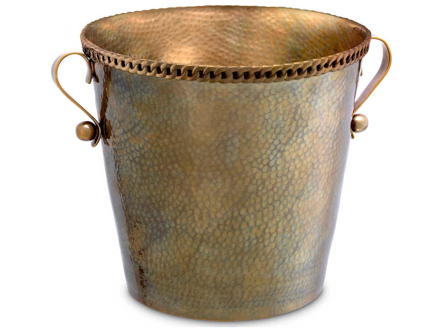 Eichholtz Wagram Vintage Brass Wine Cooler