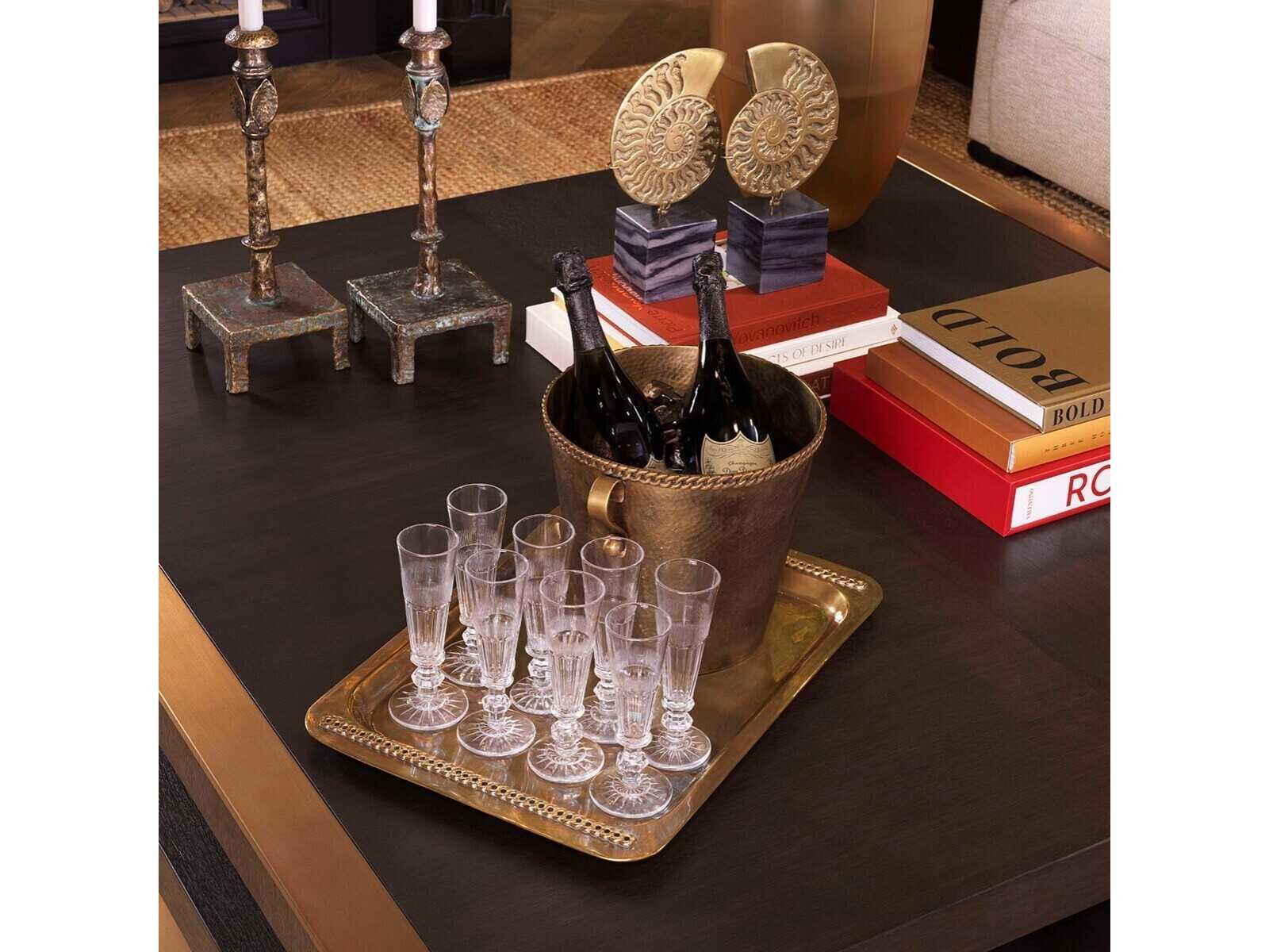 Eichholtz Wagram Vintage Brass Wine Cooler