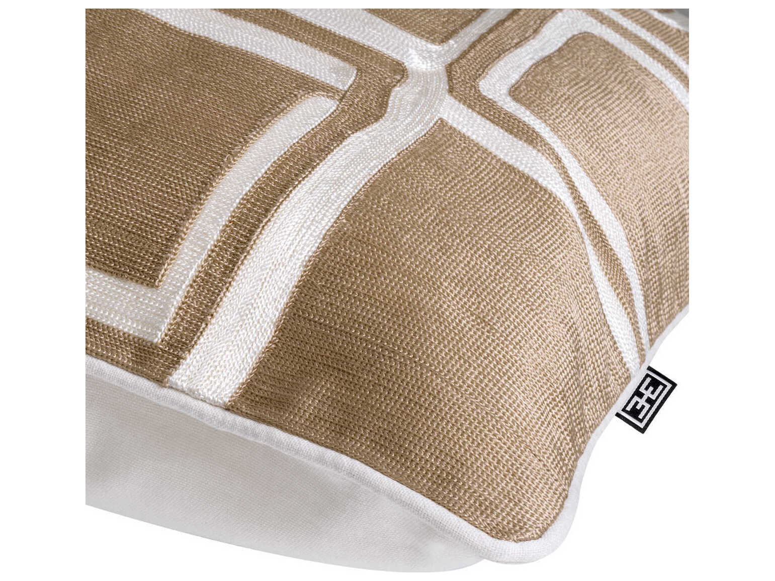 Eichholtz Ribeira Beige White Cushion