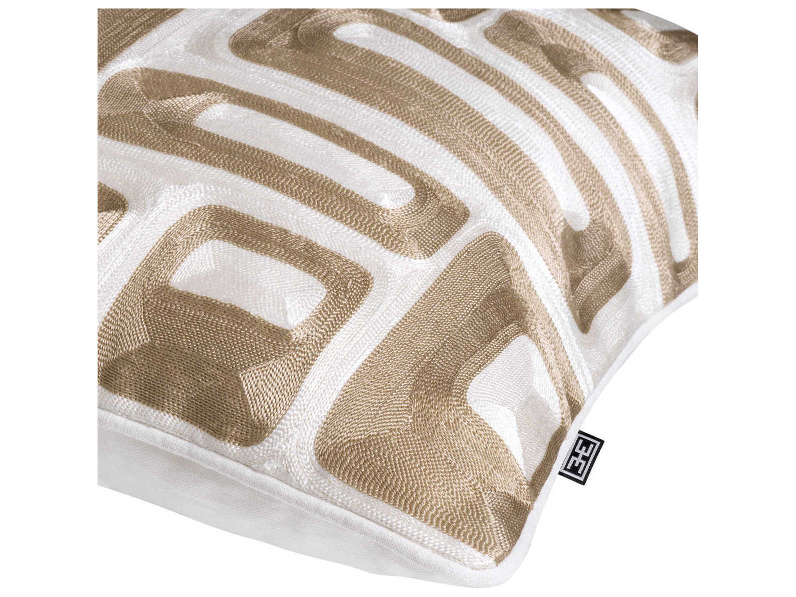 Eichholtz Cerva Beige White Cushion