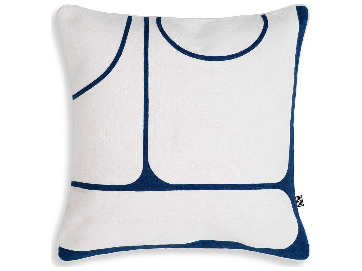 Eichholtz Sabrosa White Blue Cushion