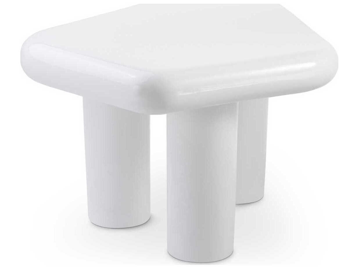 Eichholtz Matiz White High Gloss Side Table