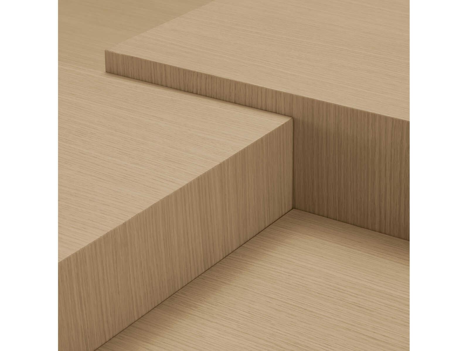 Eichholtz Nerone Natural Oak Veneer Coffee Table