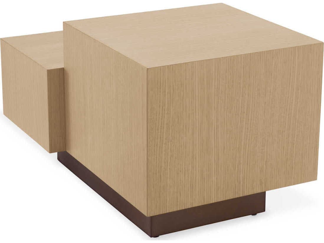 Eichholtz Nerone Natural Oak Veneer Side Table