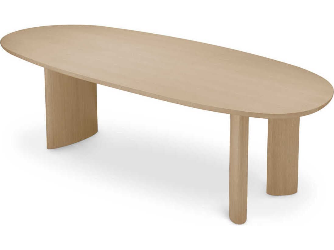 Eichholtz Lindner Natural Oak Veneer Dining Table