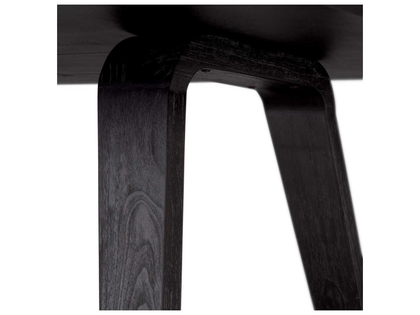 Eichholtz Glover Charcoal Grey Oak Veneer Dining Table