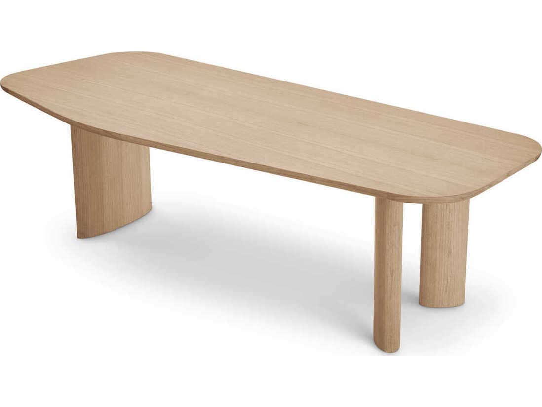 Eichholtz Flemings Natural Oak Veneer Dining Table