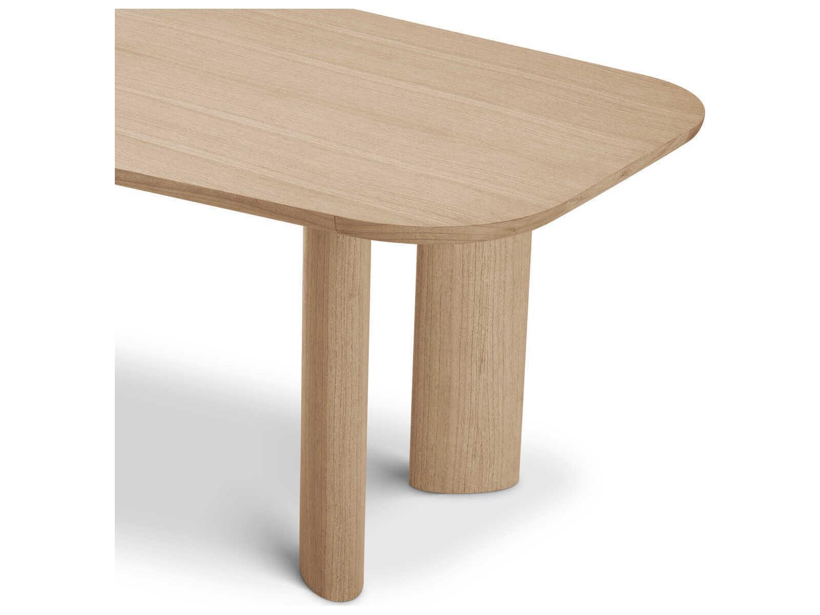 Eichholtz Flemings Natural Oak Veneer Dining Table