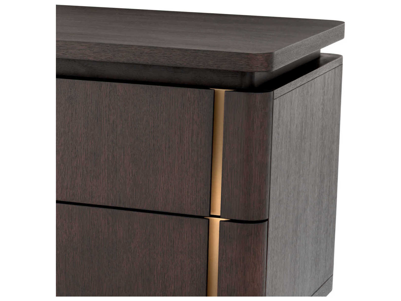 Eichholtz Modesto Mocha Oak Veneer Desk