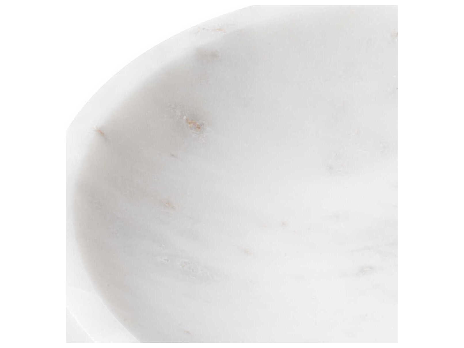 Eichholtz Moca White Marble Bowl
