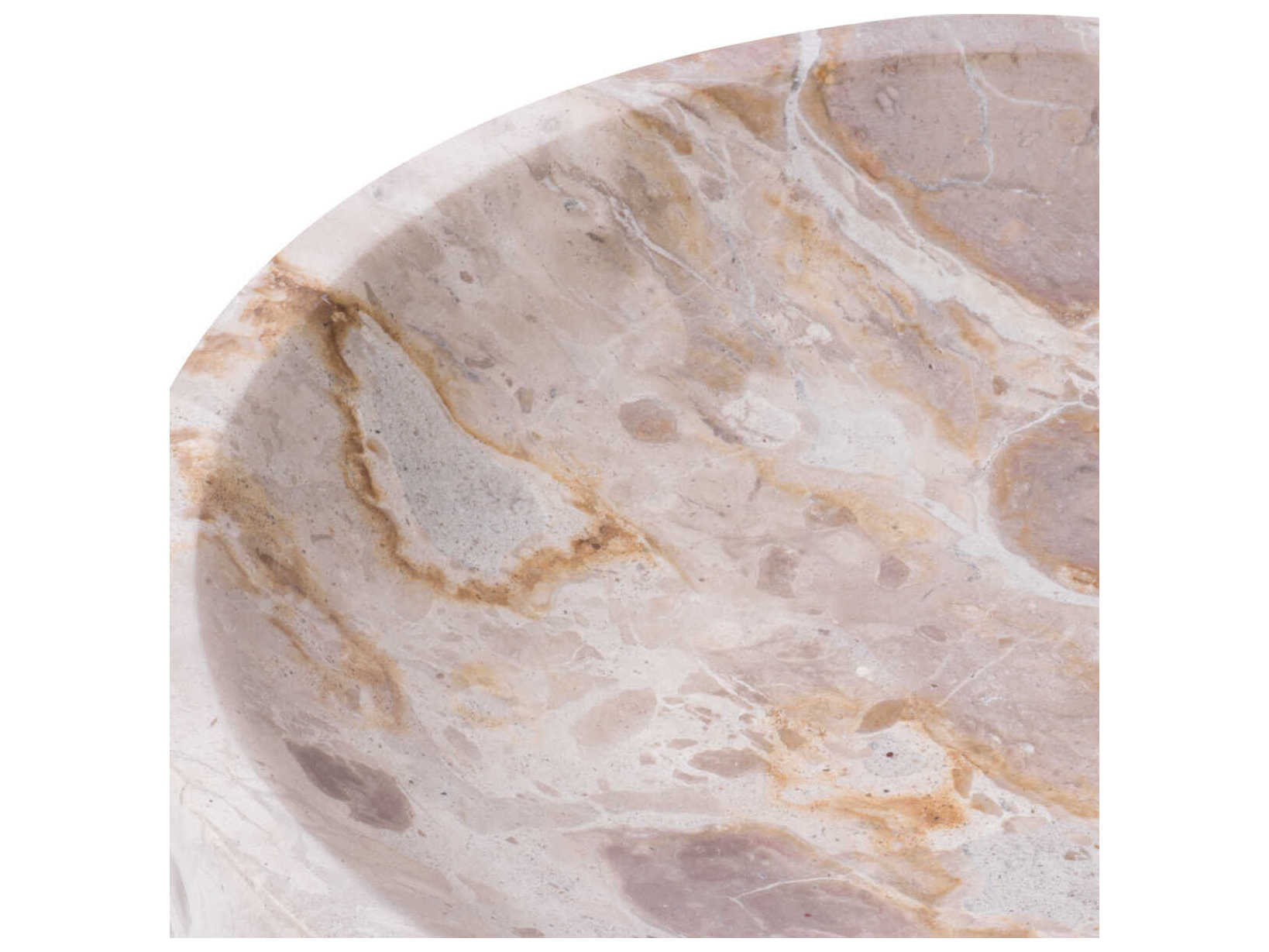 Eichholtz Moca Brown Marble Bowl