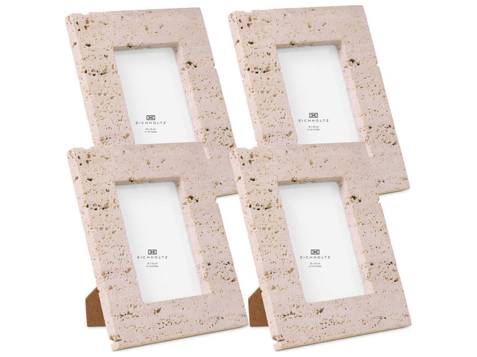 Eichholtz Casale S Frame Travertine Set of 4 Picture