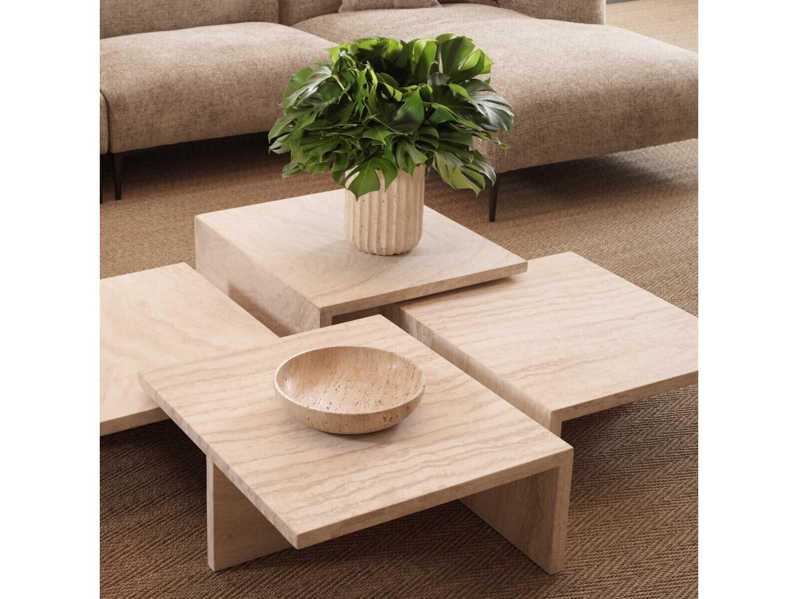 Eichholtz Nava Travertine Vase