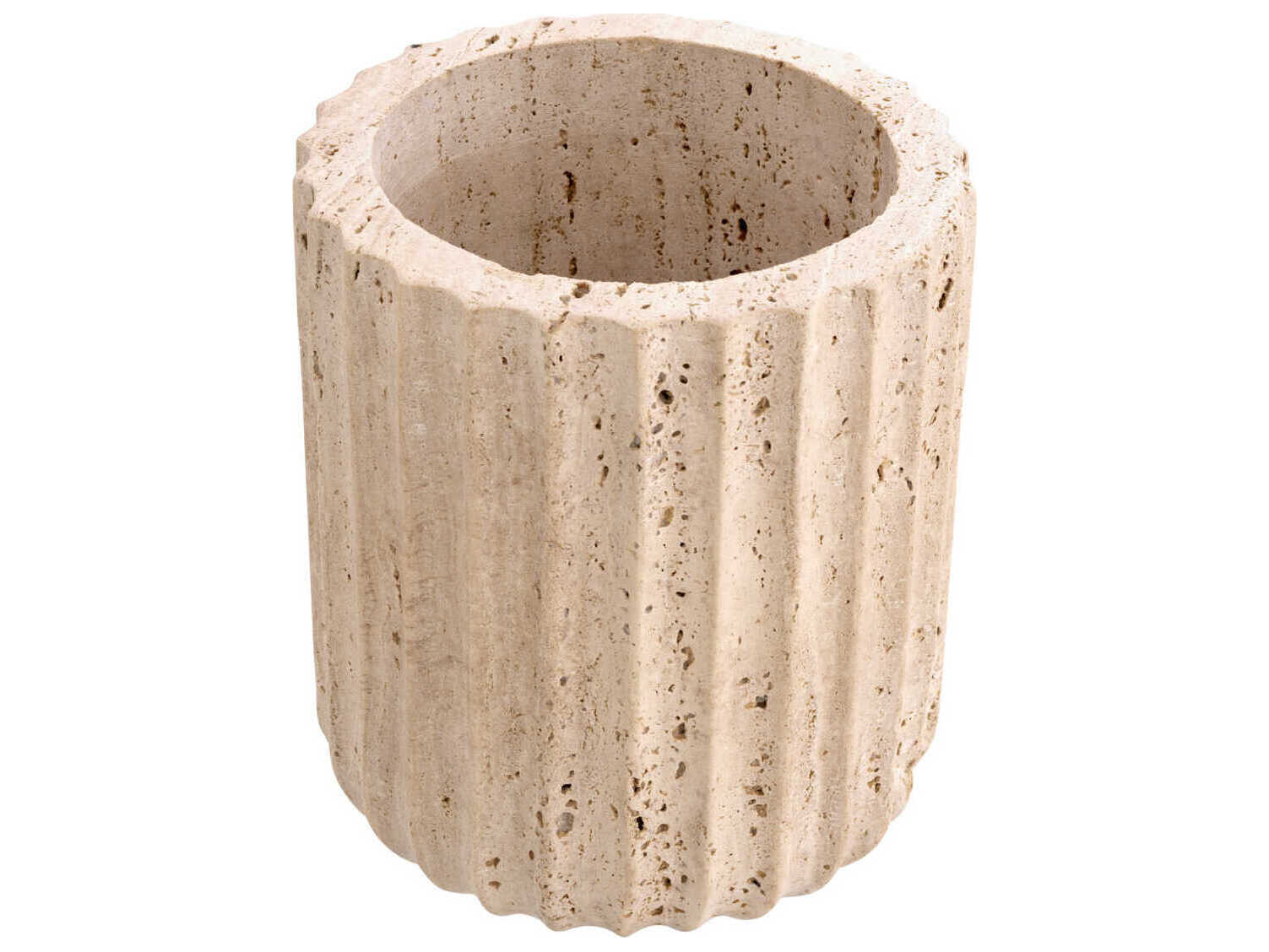 Eichholtz Nava Travertine Vase