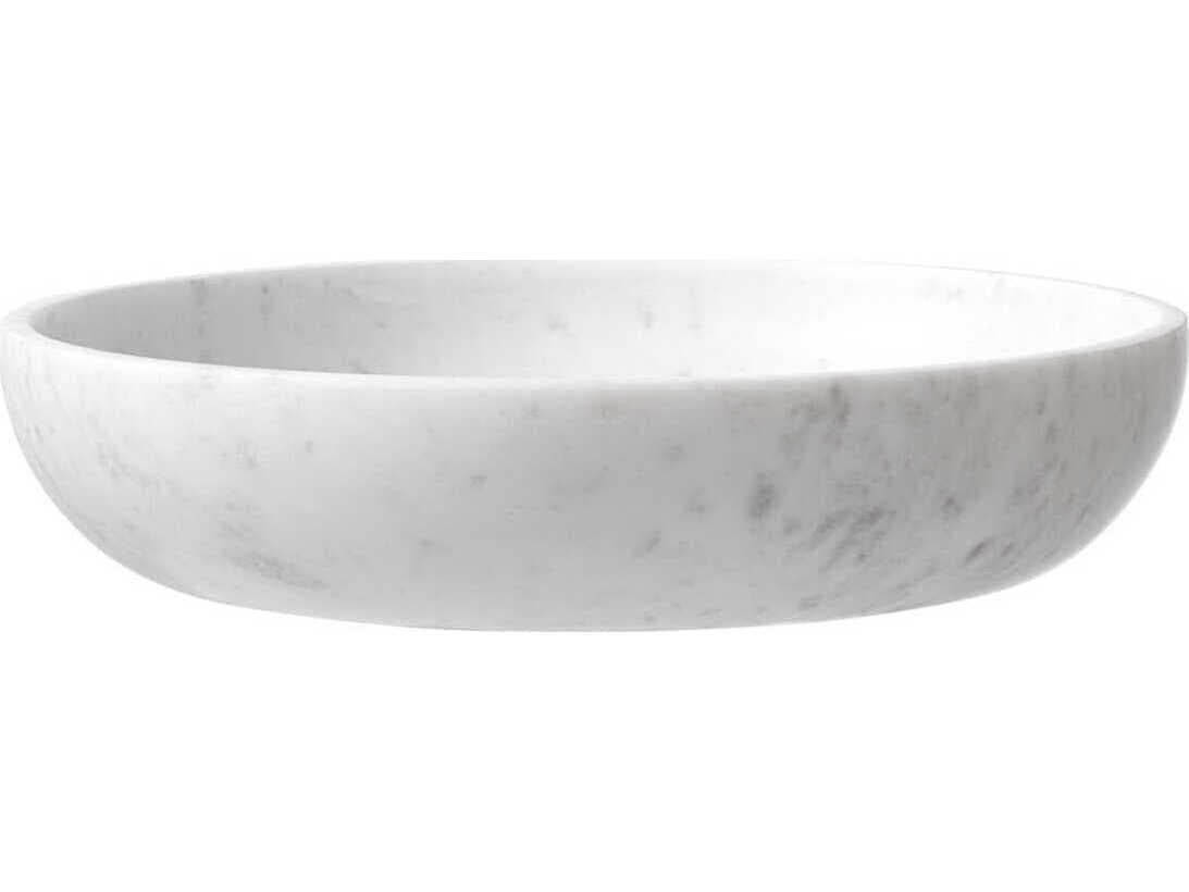 Eichholtz Revolt White Marble Bowl