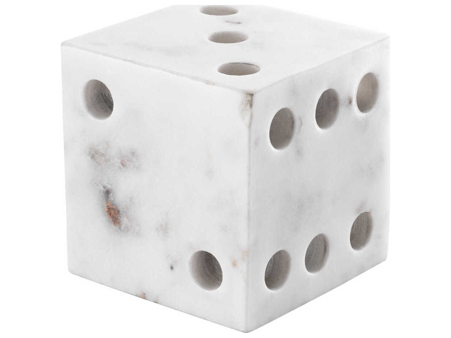 Eichholtz Visa White Marble Desk Accessory Set of 2