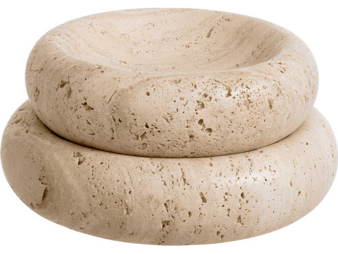 Eichholtz Lizz Travertine Bowl