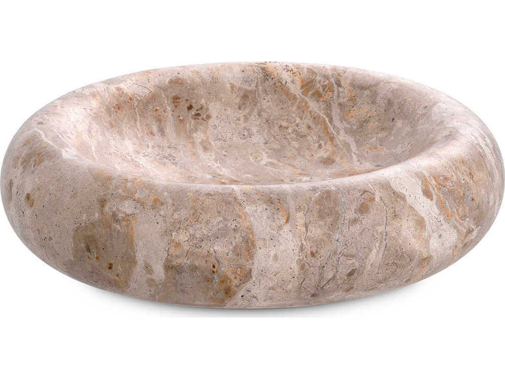 Eichholtz Lizz Brown Marble Bowl