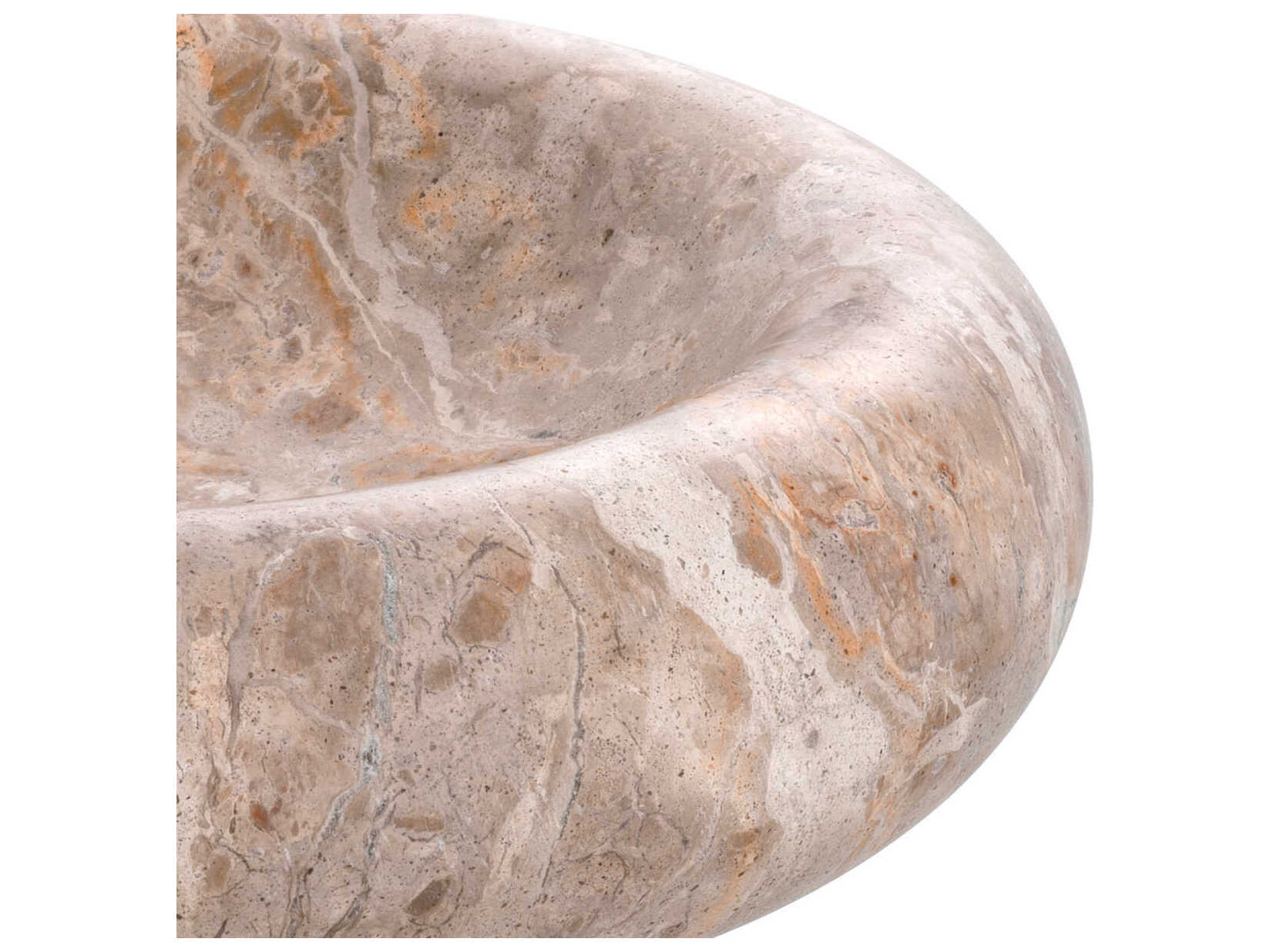 Eichholtz Lizz Brown Marble Bowl