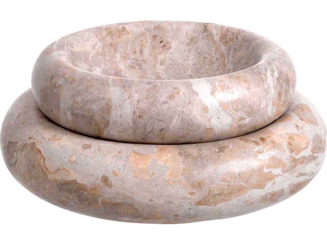 Eichholtz Lizz Brown Marble Bowl