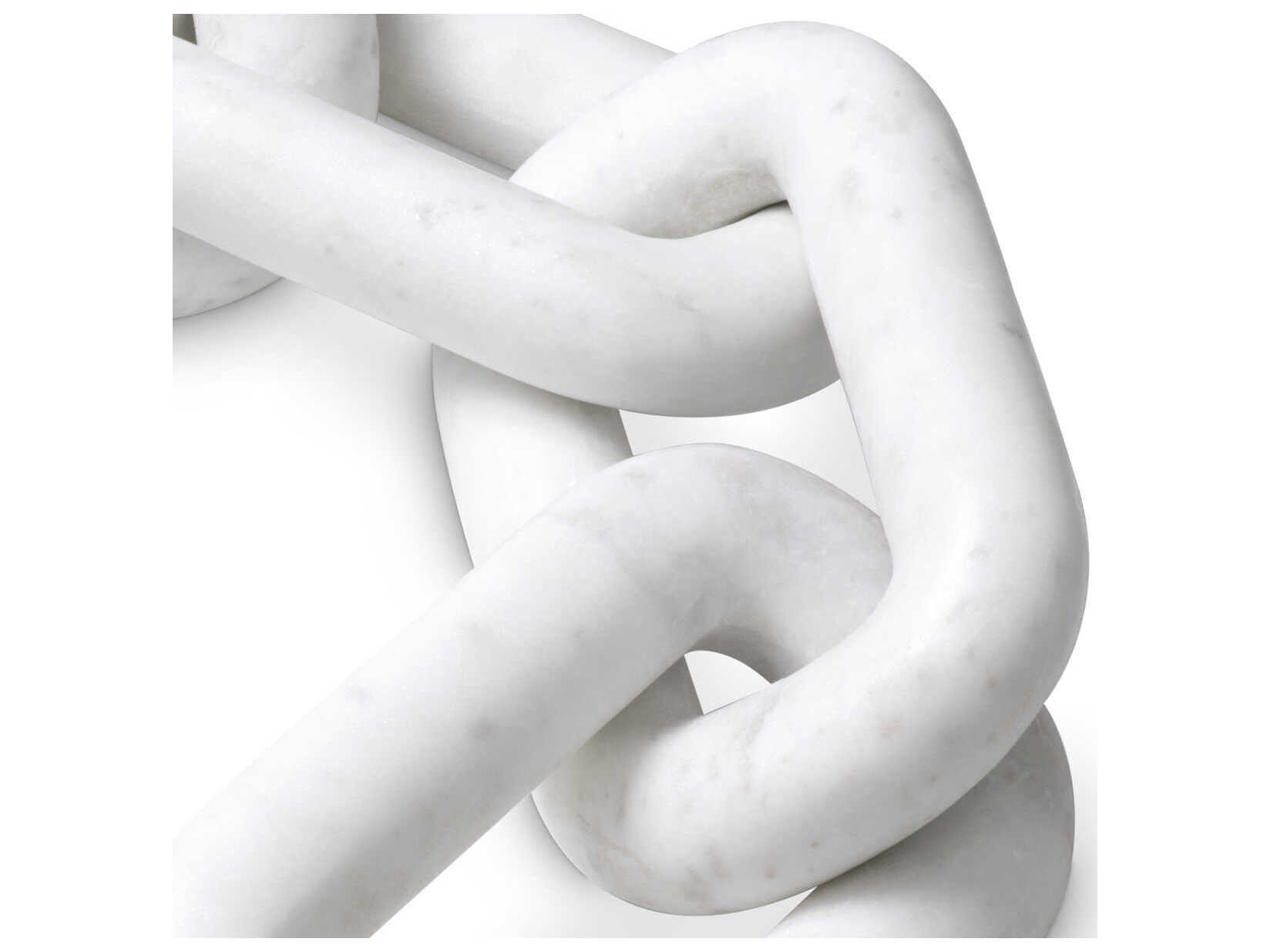 Eichholtz Salda White Marble Object