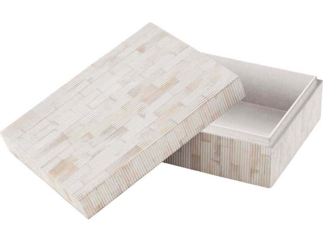 Eichholtz Scoop S Natural Bone Box