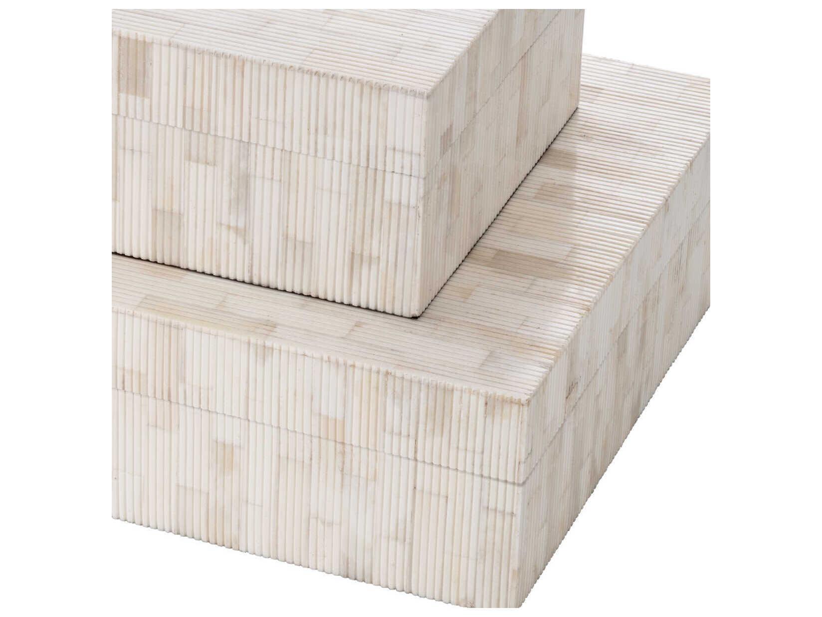 Eichholtz Scoop S Natural Bone Box