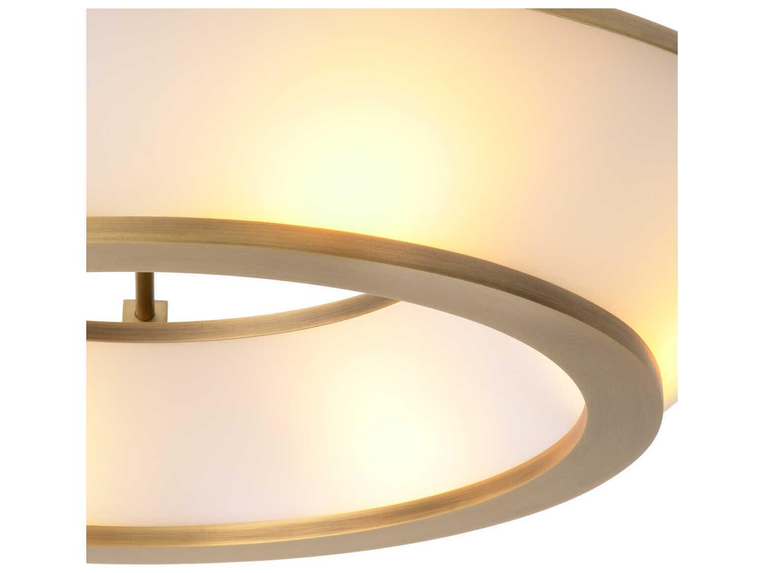 Eichholtz Ferette Antique Brass Ceiling Lamp