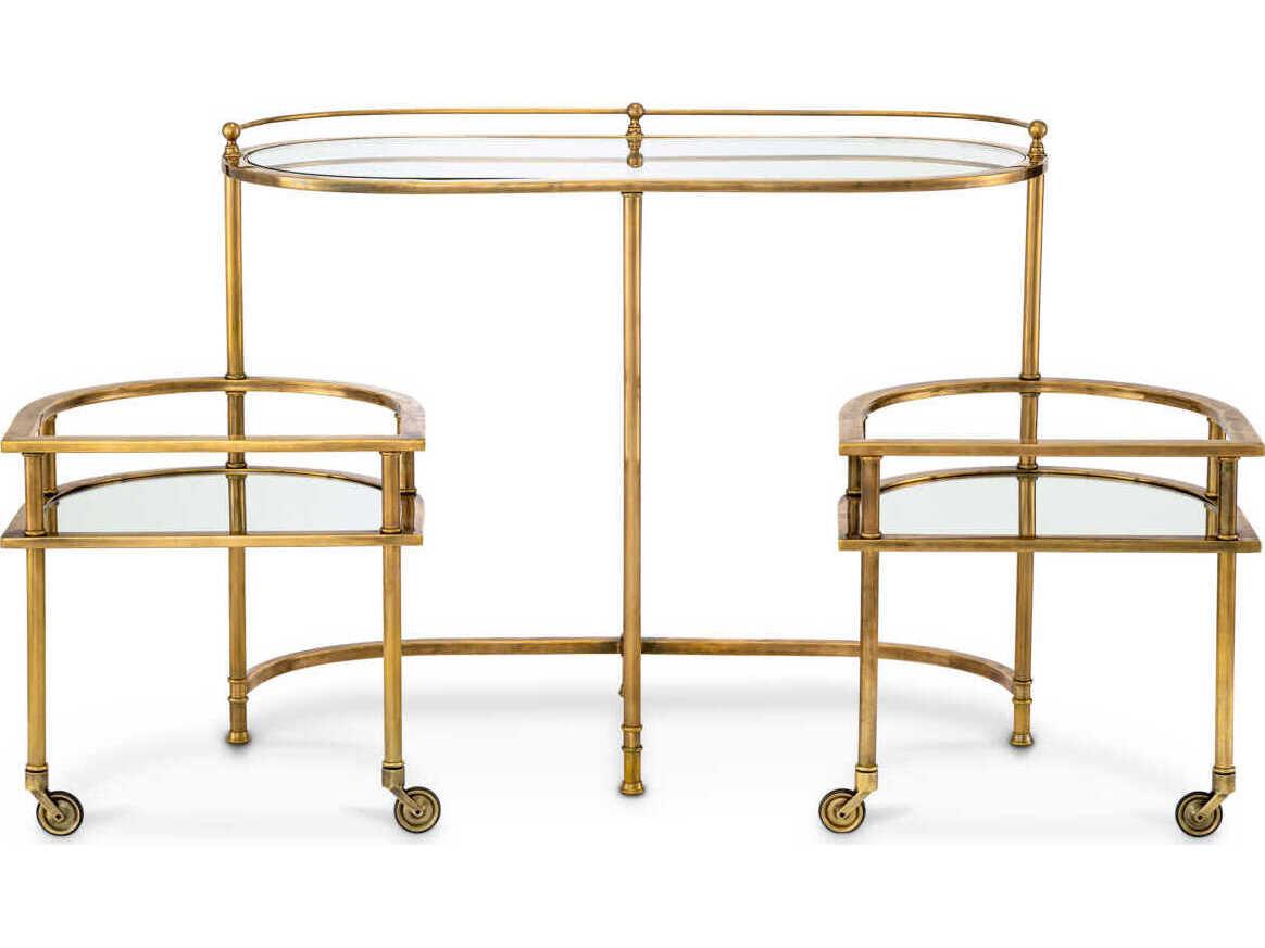 Eichholtz Lavalle Vintage Brass Trolley