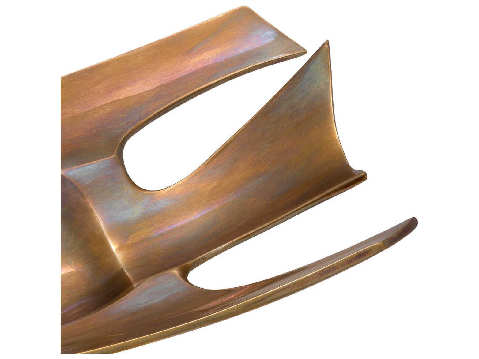 Eichholtz Tracy Vintage Brass Bowl/Ashtray