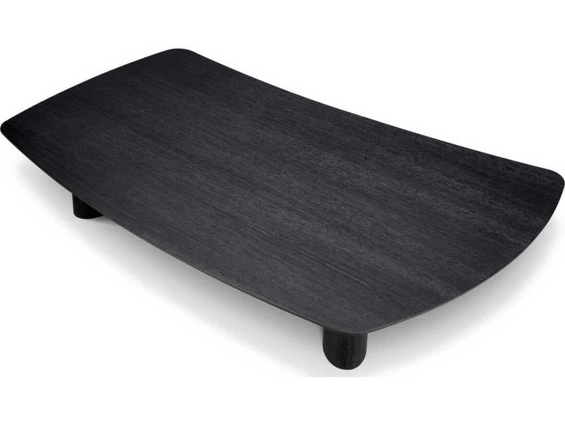 Eichholtz Bergman Charcoal Grey Oak Veneer Coffee Table