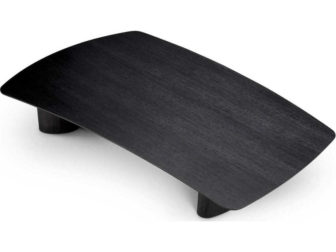 Eichholtz Bergman Charcoal Grey Oak Veneer Coffee Table