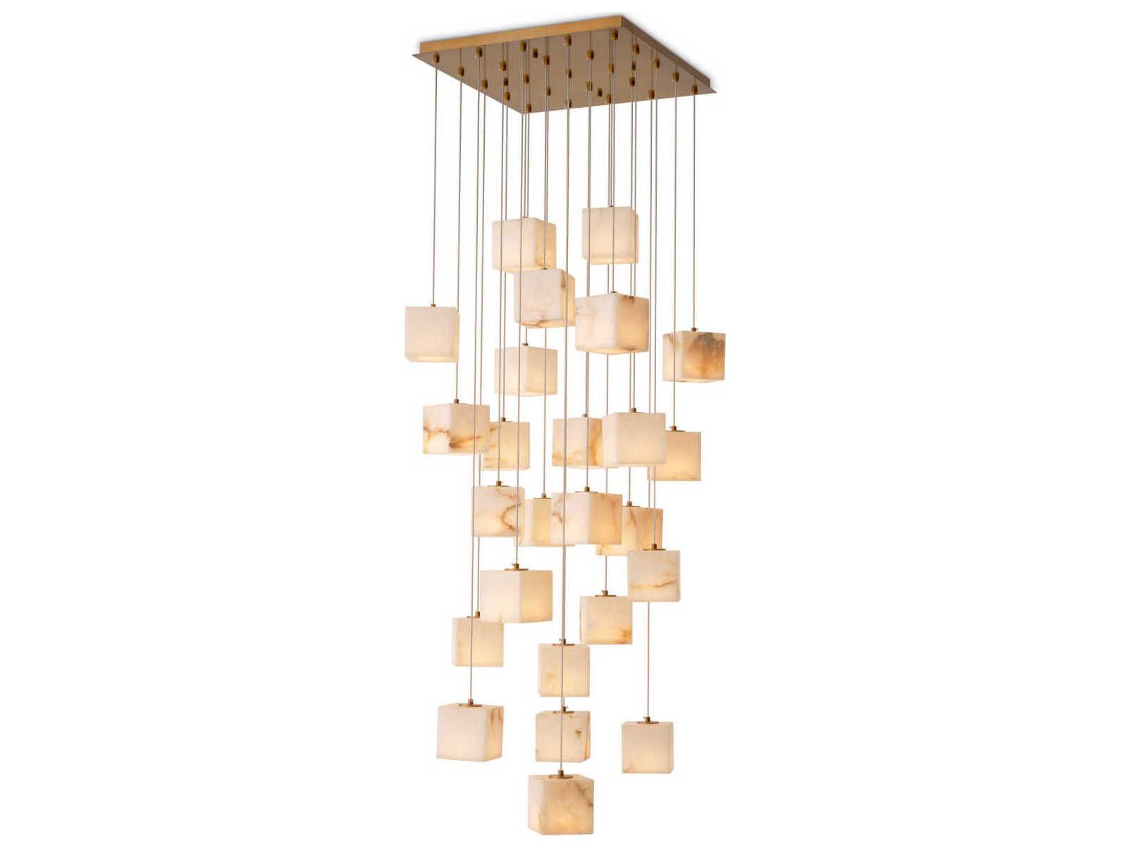 Eichholtz Duboce Antique Brass Chandelier