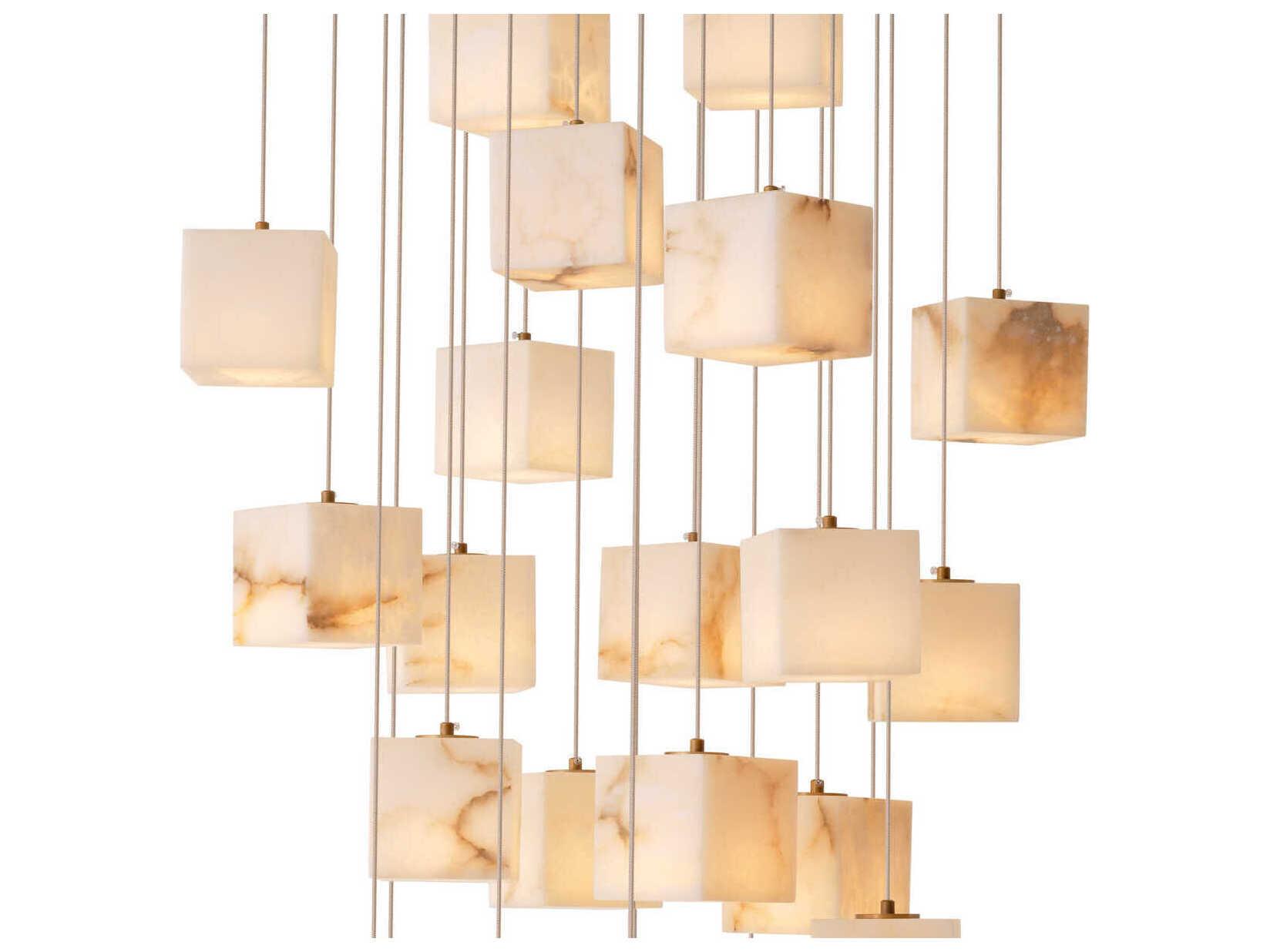 Eichholtz Duboce Antique Brass Chandelier