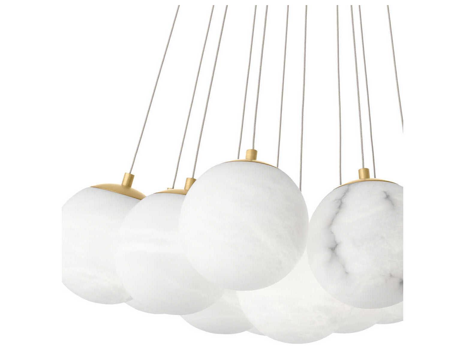 Eichholtz Sphinx Antique Brass Chandelier